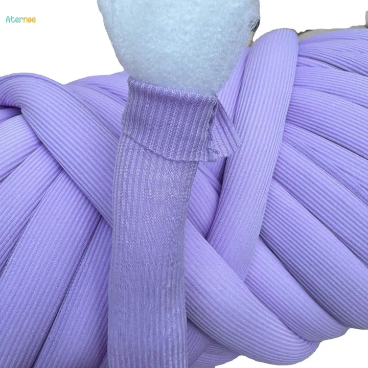250G%20Chunky%20Yarn%20Arm%20Knitting%20Yarn%20Length%20787inch%20Crocheting%20Soft%20DIY%20Washable%20Tube%20Giant%20Yarn%20Jumbo%20Tubular%20Yarn%20Bulky%20Yarn%20for%20Craft%20Weave%20-%20Image%202