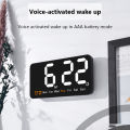 LED Digital Wall Clock With 2 Alarm Large Display Alarm Clock For Living Room Office Classroom Gym Shop Decor. 