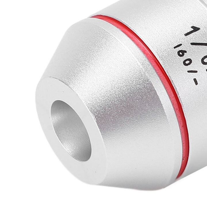 Achromatic Microscope Objective RMS Threaded 1X 195 Achromatic Objective Len ZOK