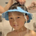 Bath Shower Cap  for babies Ear Protection -1 Pice-Vertical Color. 