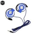 high quality 3.5mm Wired Headphones HIFI Heavy Bass Headset Over-ear Adjustable Ear hook Earphones Music Earphone for Phone. 