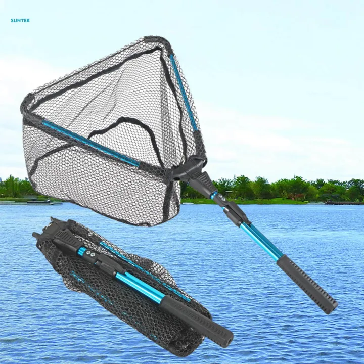 Fishing%20Mesh%20Net%20Fishing%20Accessories%20Lightweight%20Landing%20Net%20Fishing%20Collapsible%20Fish%20Net%20for%20Catfish%20Trout%20Freshwater%20Saltwater%20Sea%20Fishing%20-%20Image%202
