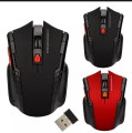 2.4G Wireless 6 Keys 1600DPI Auto Sleep Optical Gaming Mouse Mice for PC Laptop.