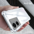 Olige Casing For Realme Note 60 New transparent airbag four corners drop-proof all-inclusive phone case. 