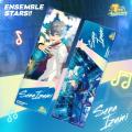 Ensemble Stars Anime Laser Ticket Cards Akehoshi Subaru Sakuma Rei Card Self Made Paper Print Card Photocard Collection Postcard.