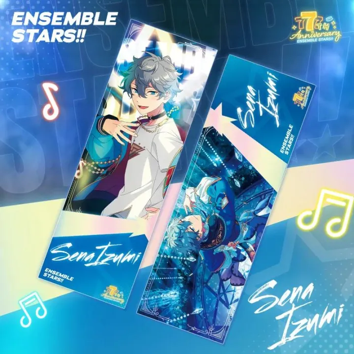 Ensemble%20Stars%20Anime%20Laser%20Ticket%20Cards%20Akehoshi%20Subaru%20Sakuma%20Rei%20Card%20Self%20Made%20Paper%20Print%20Card%20Photocard%20Collection%20Postcard%20-%20Image%203