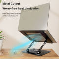 Laptop standı için masaüstü bilgisayar standı 360 derece dönen katlanabilir dizüstü montaj taşınabilir dizüstü Tablet Laptop için tutucu.