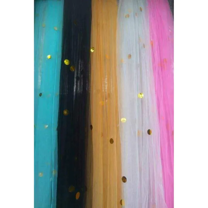 Decoration Back Dot Tissue Curtain/Net background/Fabric tissue background for party