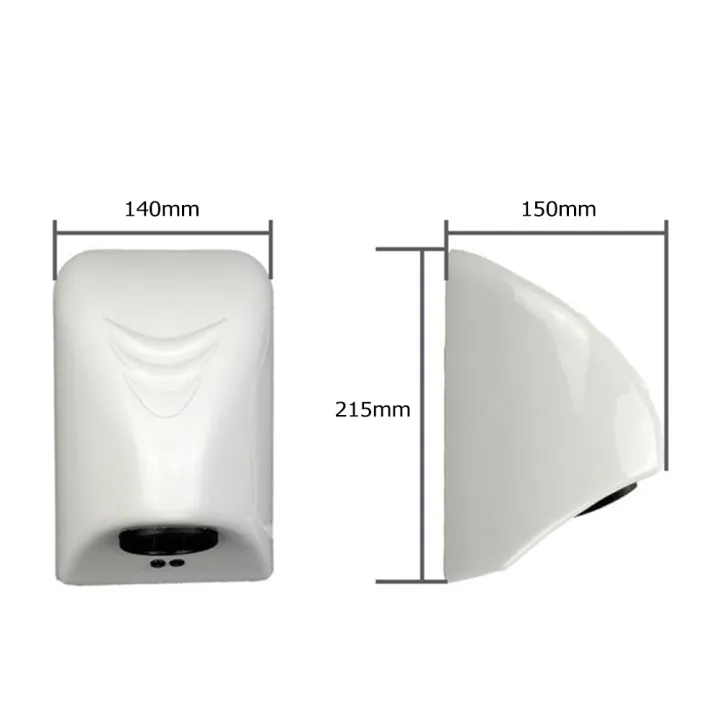 CERA%20Sanitaryware-%20Automatic%20Infrared%20Hand%20Dryer%20600W%20%20%5BHD01;%20White%5D%20-%20Image%205