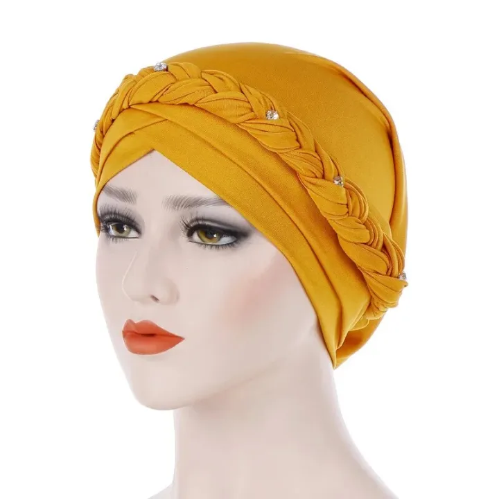 Braid%20Islamic%20Milk%20Silk%20Polyester%20Prayer%20Hats%20Wraps%20Hijab%20Caps%20Women%20Muslim%20Cap%20Islamic%20Hijab%20Turban%20-%20Image%203