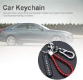 Anti-lost Car Key Chain Phone Number Card Keyring Phone Number Plate Key Ring Auto Vehicle Key Ring Car Accessories.
