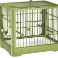 Parrot Bird Cage with Hook and Slide Out Tray, Home Use Cage Bird House for Parakeet,.