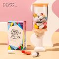 Derol Profusion Capsule Velvet Lipstick 16 Capsules Packet. 