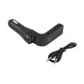 CAR G7 Bluetooth Car Kit FM Transmitter MP3 Music Player USB Car Charger - Black. 