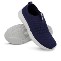WALKAROO GENTS NAVY BLUE COLOR SLIP ON CASUAL AND COMFORTABLE MESH FABRIC WALKING SHOE - WC3933.