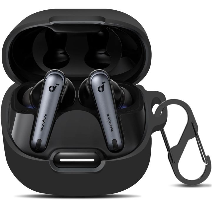 Anker Soundcore Liberty 4 NC Earbuds Protective Cover - Premium Shockproof Silicone Case