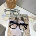 Anti-Blue Light Glasses Large Square Frame Glasses Retro Men Women Computer Gaming Eye Protection Classic Plain Glass Eyewear.