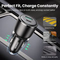 UGREEN 63W Car Charger PD QC 3.0 PPS 45W USB Type C Fast Charging for iPhone 14 13 Samsung Xiaomi Mobile Phone Charger.