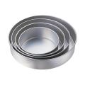 4Pcs Round shape Cake Mold,Aluminum Round cake mold 4pis set,Make Cake,Pudding And More,Oven Proof Cake Pan Set.. 