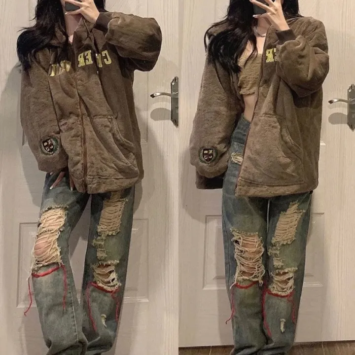 Women's%20National%20Fashion%20Ripped%20JeansinsTrendy%20American%20High%20Street%20Small%20ManhiphopHot%20Girl%20Pants%20Baggy%20Straight%20Trousers%20-%20Image%206
