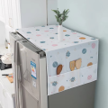 1PCS Dust Cover Refrigerator Cover with Pocket Double Sided Storage Hanging Bags Kitchen Fridge Cover. 