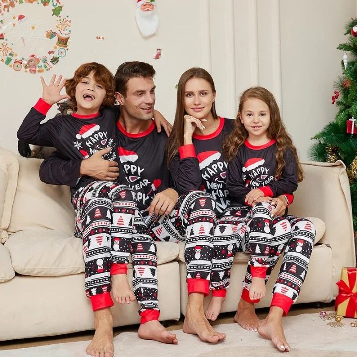 Family%20Matching%20Outfits%20New%20Year%20Pj%20Baby%20Children's%20Women%20Men%20Pijamas%20Family%20look%20Couple%20Mother-kids%20Christmas%20Pajamas%20for%20Whole%20-%20Image%203