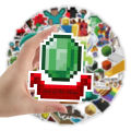 50 Minecraft Game Stickers, Mobile, Laptop, Trunk, Car Stickers, Minecraft. 