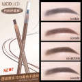 WODWOD natural color machete eyebrow pencil has a smooth and misty texture making wild eyebrows less prone to smudging. 