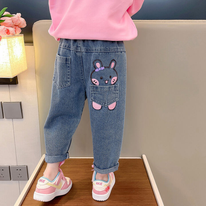 Girls%20Pants%20Spring%20Clothes%202024%20New%20Kids%20Spring%20Girls%20Fried%20Street%20Pants%20Baby%20Girls%20Spring%20Jeans%20-%20Image%203
