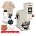 Desktop tampon printing machine for pad printing cloth glasses toys pad printer. 