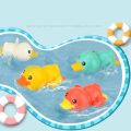 Baby Bath Toy Swimming Small duck dolphin Clockwork Playing Water Bathtub Cute animal Cartoon Swimming Toy for Kids For Early Learning Baby,Boys and Girls Baby toys. 
