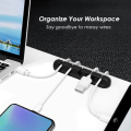Cable Organizer 5 Slot CO-7S Zymak Silicone Cable Organizer For Charging Cable Usb Data Cable Fast Charger Magnetic Cable winder box storage. 