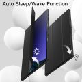 Robustrion Cover for Samsung Tab S10 Ultra Cover Case/Tab S9 Ultra Cover Case/Tab S8 Ultra Flip Stand Case Cover with S-Pen Holder for Samsung Galaxy Tab S10 /Tab S9 / S8 Ultra Tablet Cover 14.6 inch [Supports Auto Sleep Wake]-Black/Navy Blue. 
