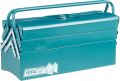 TOTAL Tools Box 495x200x290mm 3 layers And 0.8mm thickness, Heavy duty THT10701 same as picture. 