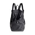 2024 New College Student Girls High Capacity Drawstring Folded Nylon Backpack for Women.