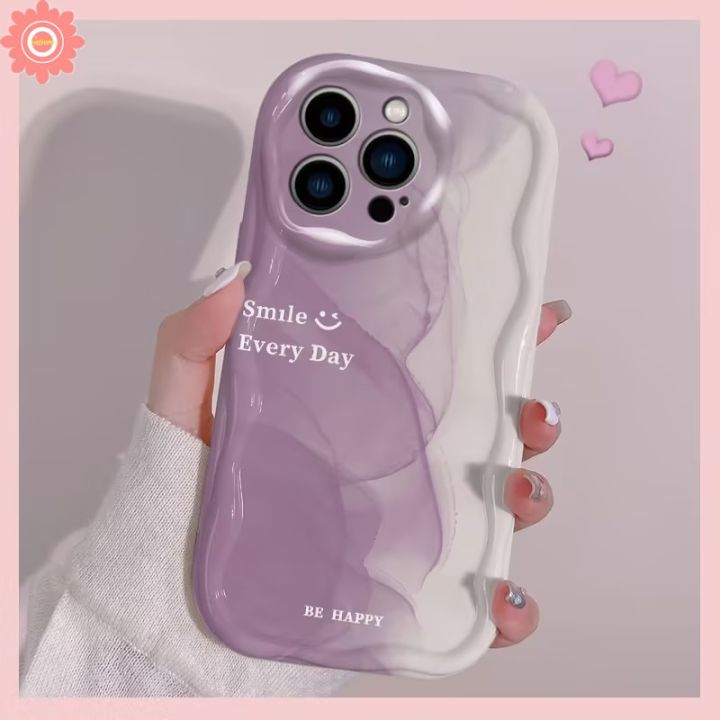 Purple%20Ribbon%20Lucky%20Smiley%20Face%20Case%20For%20Realme%2011%20C53%20C35%20C12%20C15%20C25%20C17%208i%206i%205%209i%205i%207%205s%20C17%20C11%20C55%20C51%20C25s%20C31%20C30%20C21%20C25Y%20C20%20C21Y%20C33%20C3%203D%20Wavy%20Curved%20Edge%20Cover%20-%20Image%202