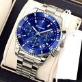 Green Golden Men Watches Male Waterproof Sport Wristwatch Luxury Fashion Luminous Hands Chronograph Wrist Watch For Man.