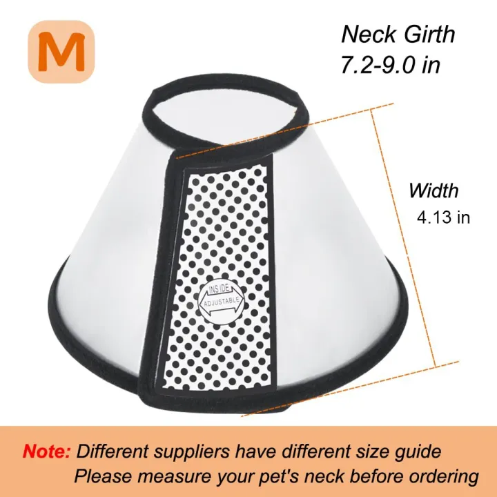 Vivifying%20Cat%20Cone,%20Adjustable%20Recovery%20Pet%20Cone,%20Lightweight%20Plastic%20Elizabethan%20Collar%20for%20Cats,%20Mini%20Dogs%20and%20Rabbits%20-%20Image%202