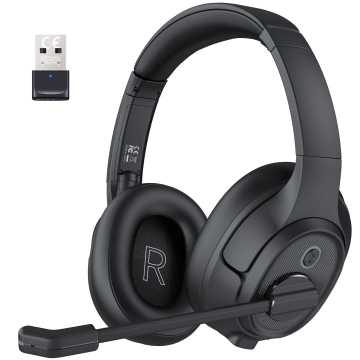 EKSA%20H6%20Wireless%20Headphones%20Bluetooth%205.0%20Headset%20with%20USB%20Dongle%20ENC%20Call%20Noise%20Cancelling%20Mic%2030H%20Playtime%20For%20Office%20Computer%20-%20Image%207