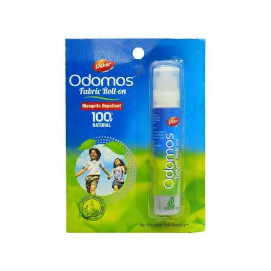 Odomos Mosquito Repellent Fabric Rollon Citronella & Eucalyptus Oil ...