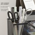 A3A4 Desktop File Rack Metal File Box Storage Rack Metal Multi-Layer File Folder Rack Storage Box Bookshelf Office Data Sorting.