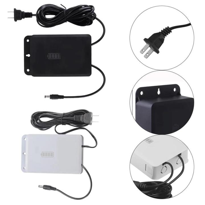 1 adet açık izleme güç adaptörü Mini UPS kesintisiz güç kaynağı 12V 2A ...