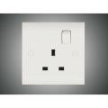 Energypac Elegant Series 13A 3 Pin Flat Socket 3Pin Electrical Wall Switch. 