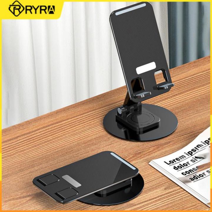 360° rotation mobile phone bracket desktop telescopic folding double shaft design stable anti -fall creative lazy bracket
