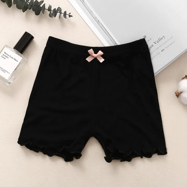 New%20Girls%20Shorts%20Modal%20Princess%20Bow%20Ruffle%20Children%20Saft%20Short%20Pants%20Soft%20Candy%20Color%20Boxer%20Short%20Leggings%20Kids%20Clothing%20-%20Image%205