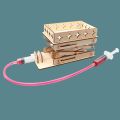 DIY Hydraulic Lift Table Model Kit Electric Wooden Science Experiments Toys for Children Educational Handmade Assemble Toys. 