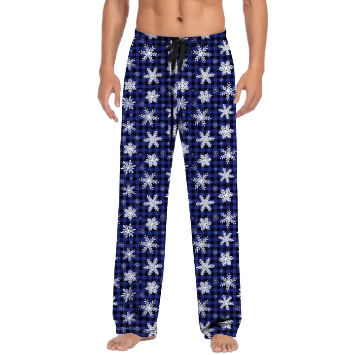 Comfortable%20Slip%20Christmas%20Mens%20Casual%20Pants%20Pajama%20Pants%20With%20Drawstring%20And%20Pockets%20Christmas%20Gift%20-%20Image%203