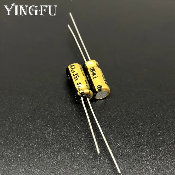 10Pcs-%2047uF%2035V%20Capacitor%20RADIAL%20Electrolytic%20Capacitor%2047uF%20Capacitor%2035V%20Radial%20Polarized%20Aluminum%20Electrolytic%20Capacitors%202%20Pin%20Leads%20Connections%20Leg%20-%20Image%204