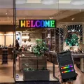 Programmable Led Sign Scrolling Message Led Shop Signs Flexible Digital Display Board DIY App Control Led Matrix Panel,B. 