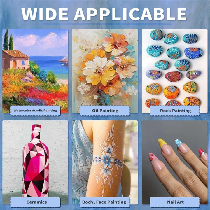 Acrylic%20Paint%20Brushes%20Set,%205%20Packs/60Pcs%20Watercolor%20Brushes,%20Nylon%20Brush%20,%20for%20Oil%20Painting,%20Gouache%20-%20Image%204